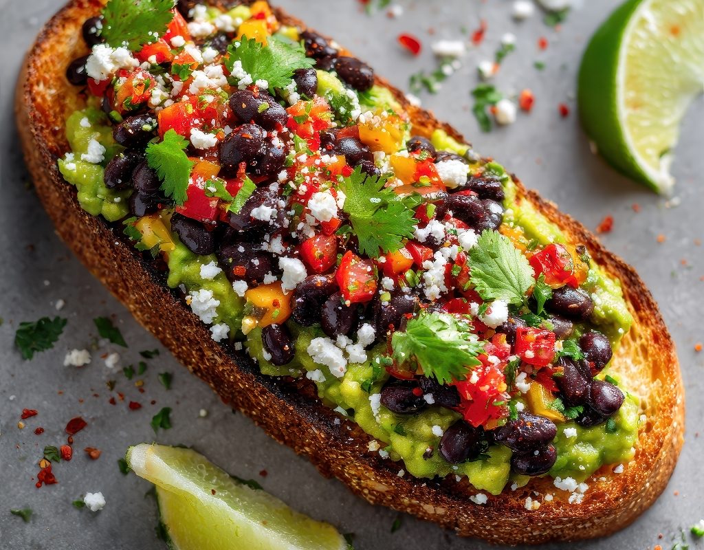 Avocado Toast Mexican Style